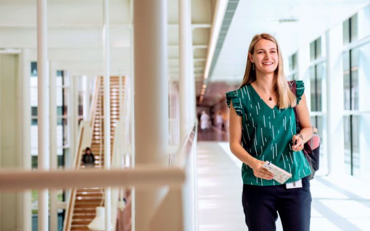 Promovenda Sanne van Oosterhout