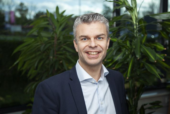 Een foto van Evert Jan Bos, manager bedrijfsvoering bij de NTS
