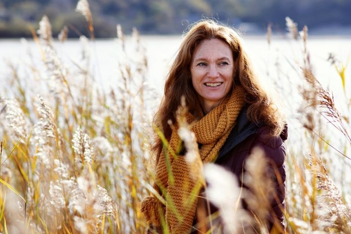 Een foto van Annemiek in de buitenlucht